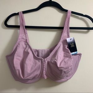 Soft Embrace Underwire Bra Size 38DDD Mid Coverage Underwire Unlined Cups